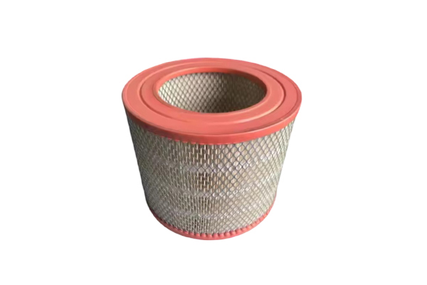 Does the filter element of the vertical filter assembly have a self-cleaning function to reduce maintenance costs and frequency?